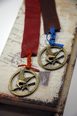hunger games inspired bookmark